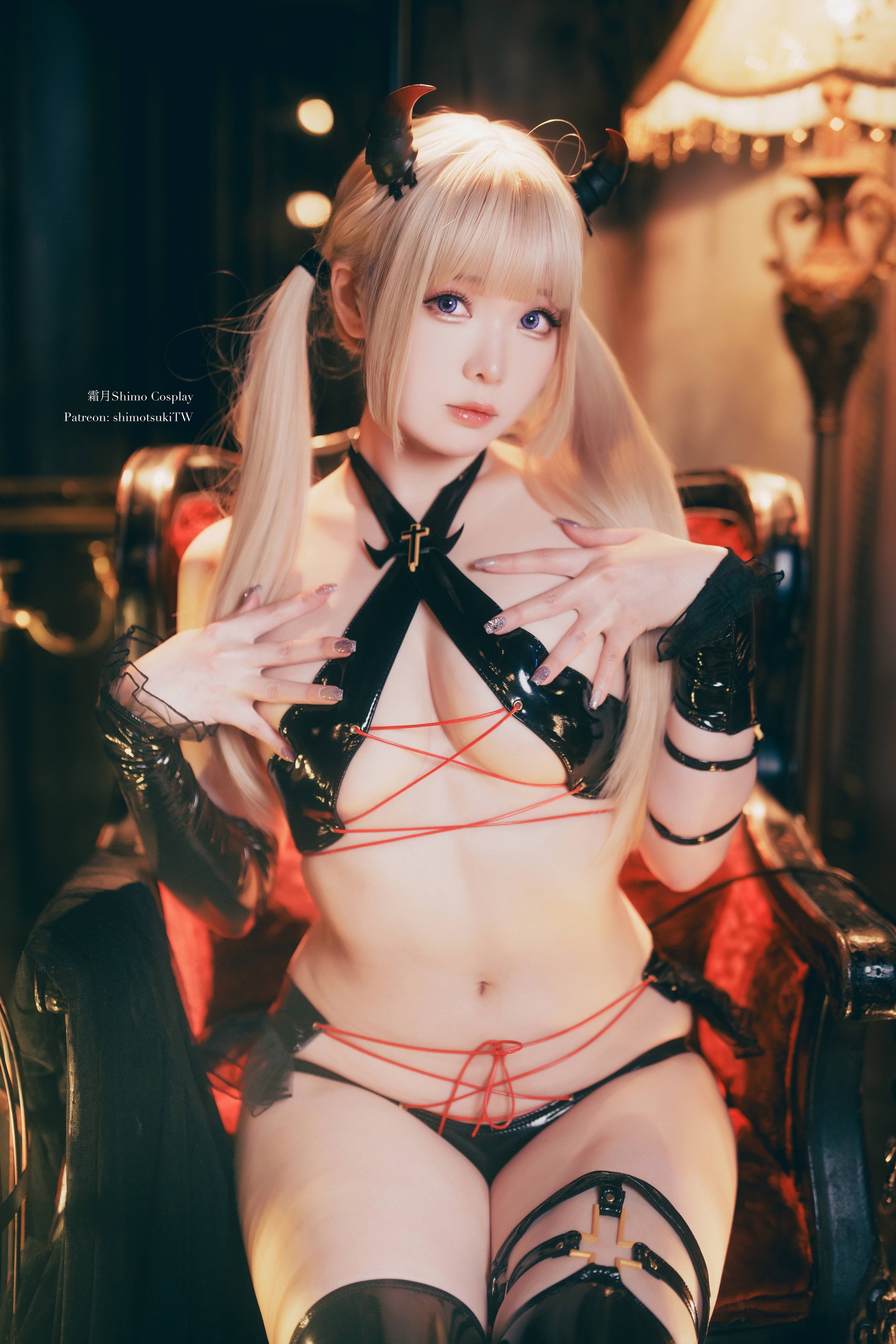 图片[1]-霜月shimo – NO.134 Marie Rose Devil[18P]-XikXak